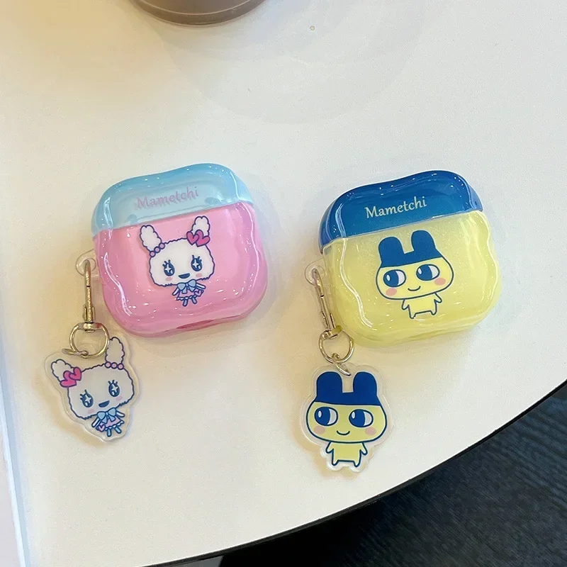 Японский милый мультяшный синий чехол с эльфом для Apple Airpods 3 Pro 2, силиконовый чехол для наушников Airpods 4, Bluetooth-гарнитура, принципиально