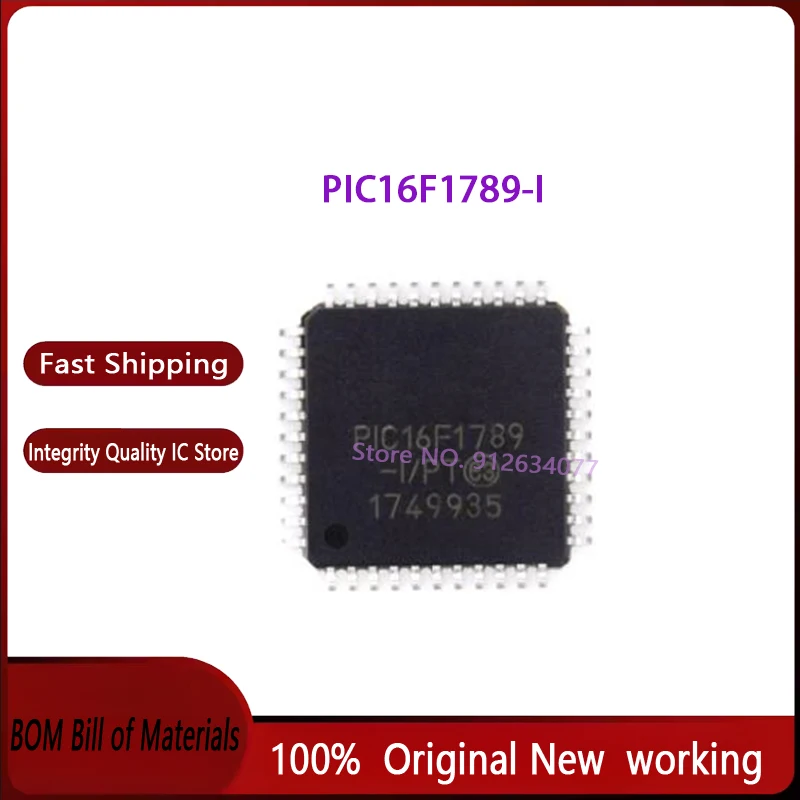 

5 шт. ~ 50 шт./лот PIC16F1789-I/PT PIC16F1789-I/P PIC16F1789 TQFP44