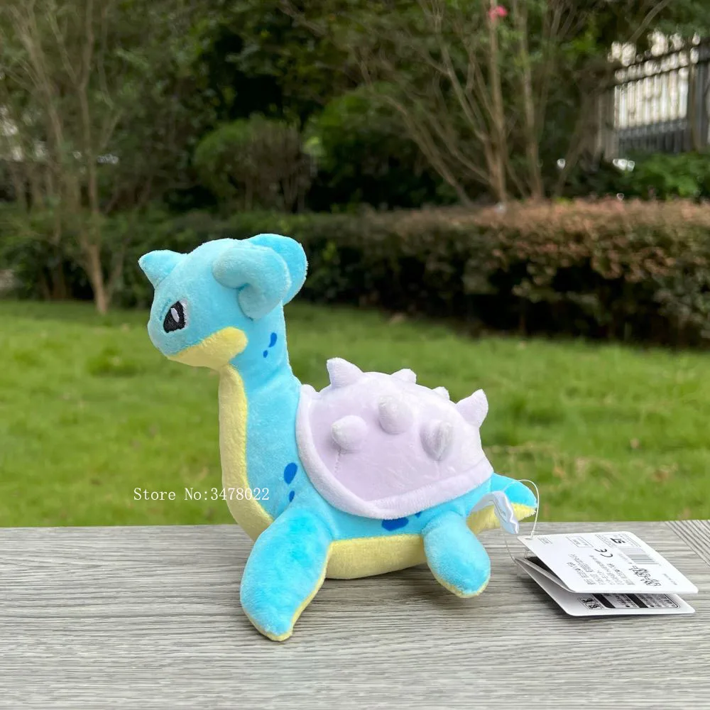 Bonito Pokémon Plush Stuffed Toy, Cartoon Lapras, Soft Doll, Xmas Gift, 14cm