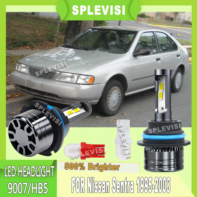 Vibration-resistant Tool-free Ultimate Night Safety LED HEADLIGHT For Nissan Sentra 1995 1996 1997 1998 1999 2000 2001 2002 2003