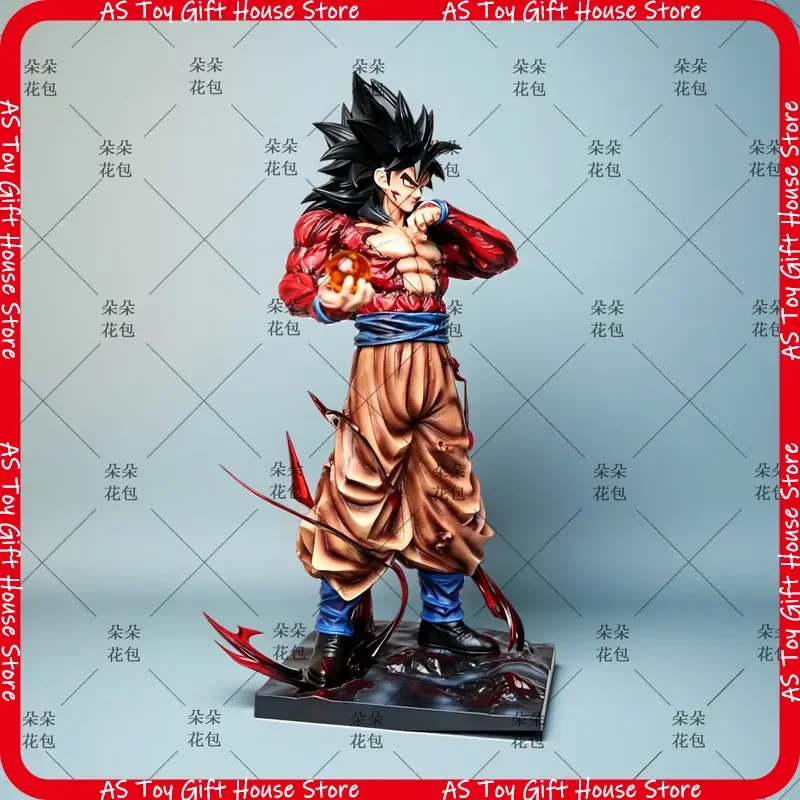 

LK Super Saiyan 4 Goku Gk Figure Dragon Ball Anime Pvc Statue Exquisite Collectible Model Stylish Desktop Decoration In Stock
