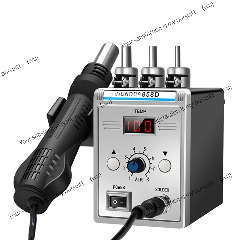 

Пистолет горячего воздуха 858D, сварочный стол, пистолет горячего воздуха, 220 В, 700 Вт, фен для SMD, инструмент для ремонта сварки SMT