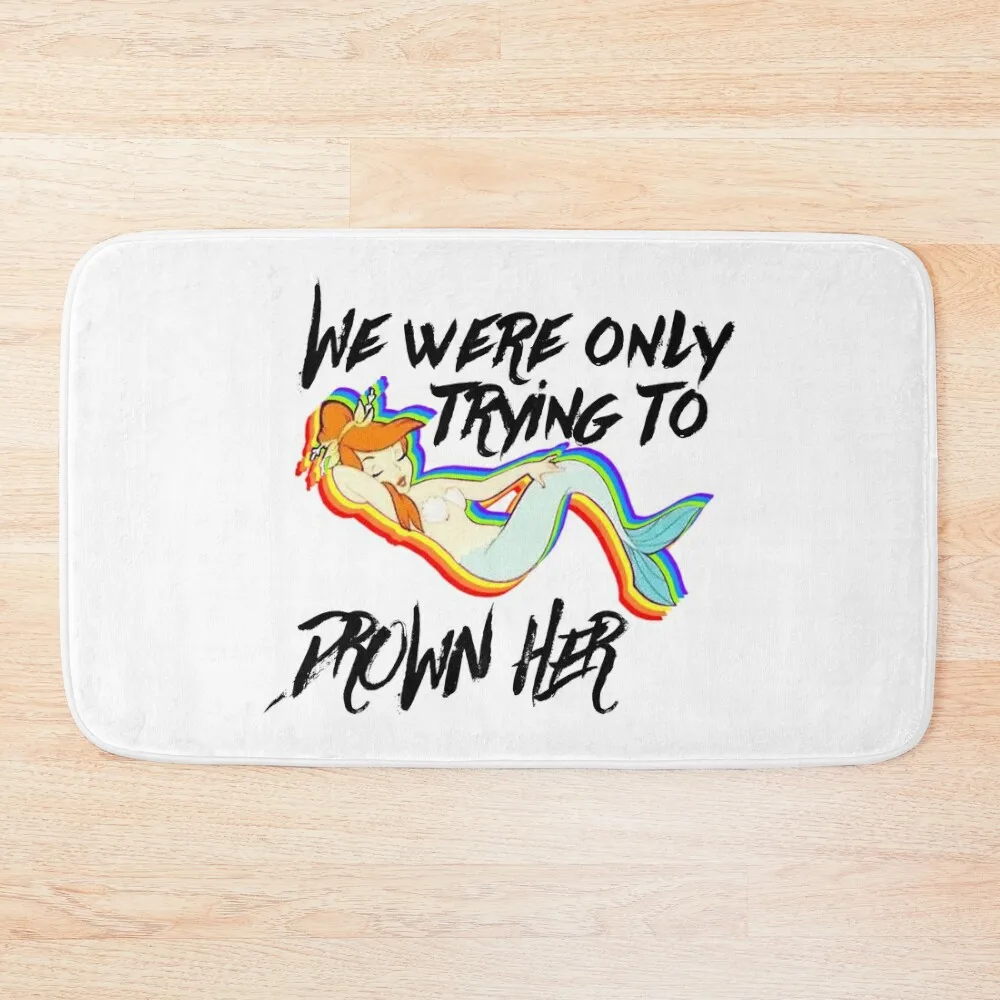 

Peter Pan Mermaid Bath Mat Bathroom Floors Set Ofs In The Bathroom Non Slip Carpet Mat