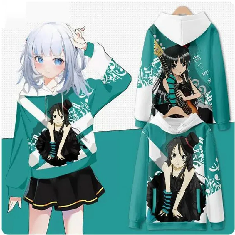 

Anime K-ON K ON 3D Print Zip Up Women/Men Hoodie Sweatshirt Akiyama Mio Hirasawa Yui Cosplay Zipper Hooded Jacket Outerwear 2024