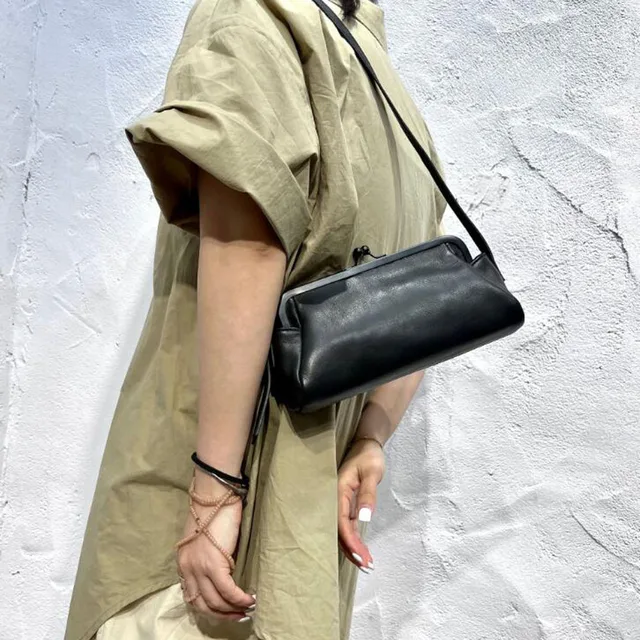 Damskie torby na ramię z prawdziwej skóry bydlęcej Trend z prawdziwej skóry Luksusowy design Nowa mini torba na telefon komórkowy typu cross-body