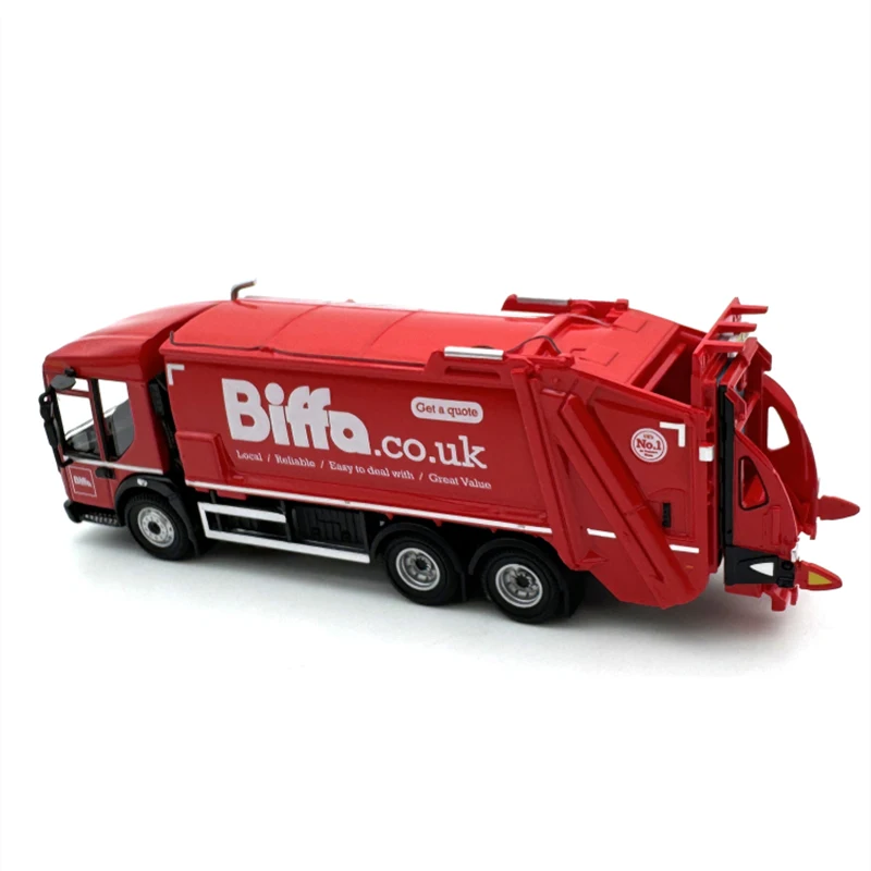 1:76 Scale Diecast Alloy Dennis Garbage Collection Truck Toys Cars Model Classics Adult Souvenir Collectible Gift Static Display