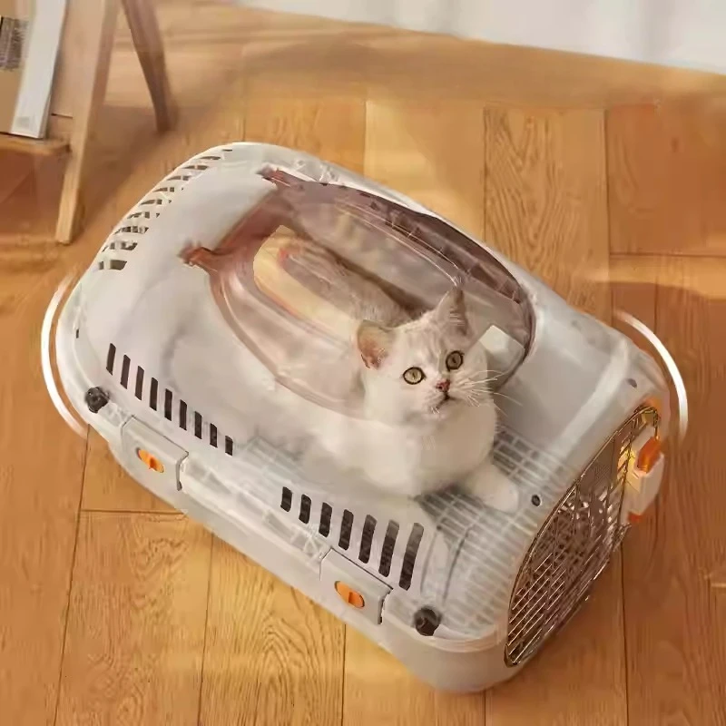 

Переноска для животных с верхним окном, портативная, мягкая, дышащая, антистрессовая, для собак и кошек, идеально подходит для путешествий/походов/кемпинга