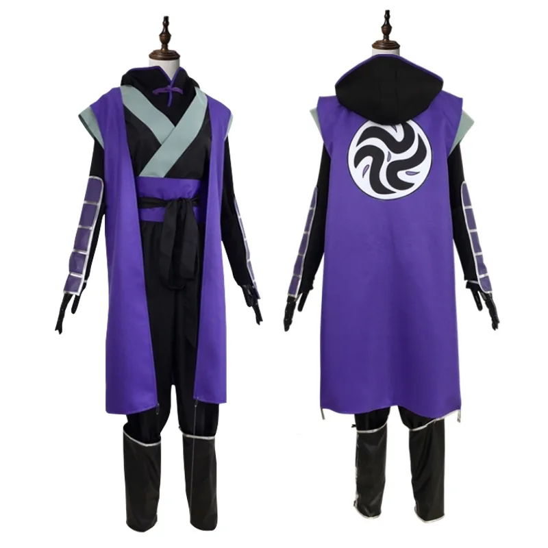 Anime Scissor Seven Cosplay Costume, Killer NingSeven Uniform Outfits, Halloween Carnival Party, Costumes trempés, Hommes, Femmes, Enfants