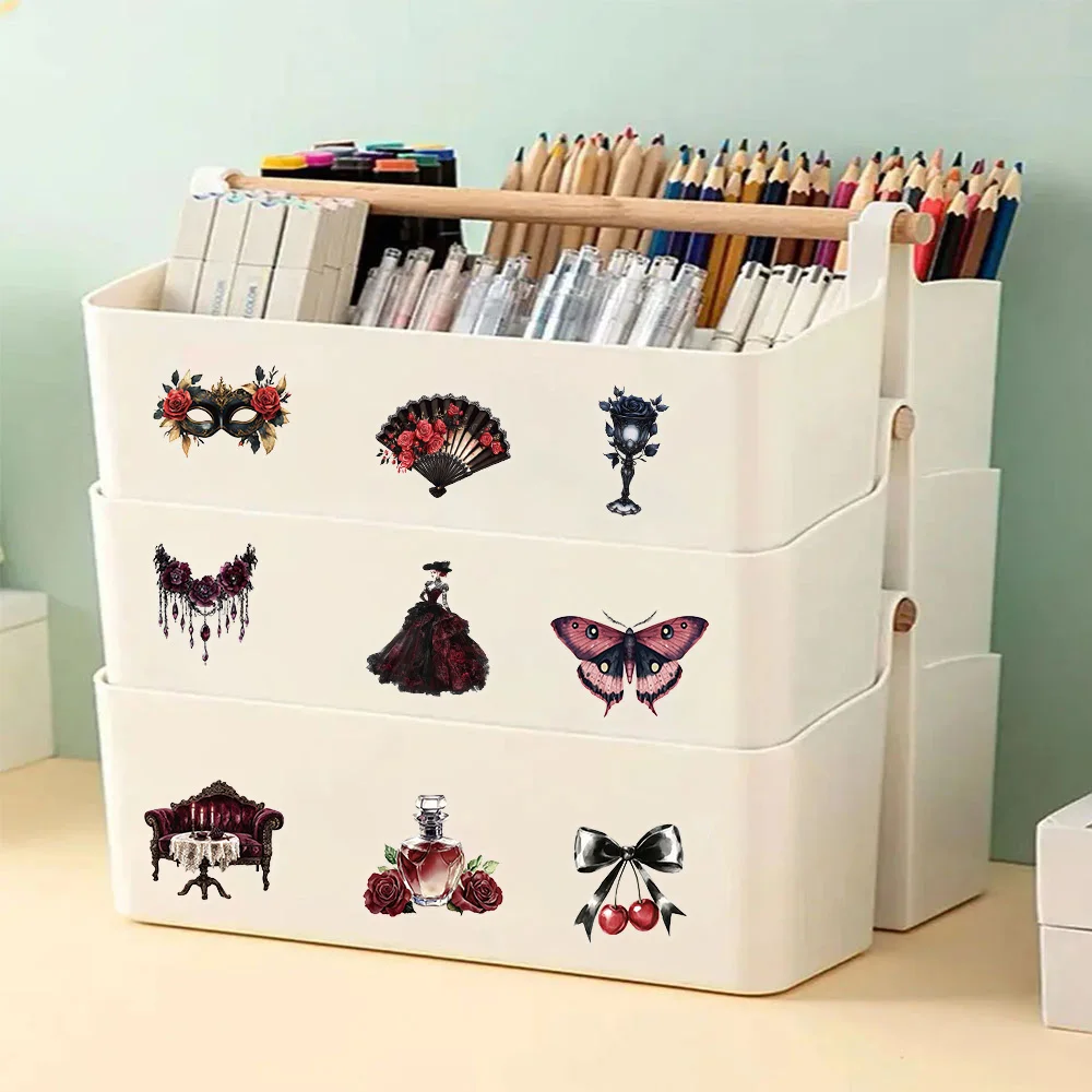 50PCS Masked Ball Graffiti สติกเกอร์ Scrapbooking Collage วัสดุตกแต่ง Dance Party กีตาร์มือถือ DIY สติกเกอร์กันน้ํา