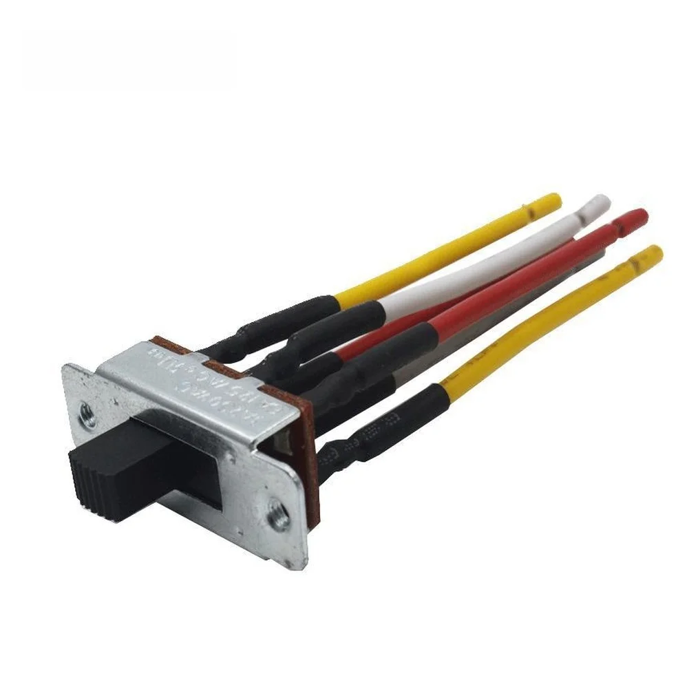 1pc DPDT ON-ON 3A 250VAC Switch 6 Pin 2 Position FOR TOGGLE Switch With Wire Harness For Electronic Applications Control