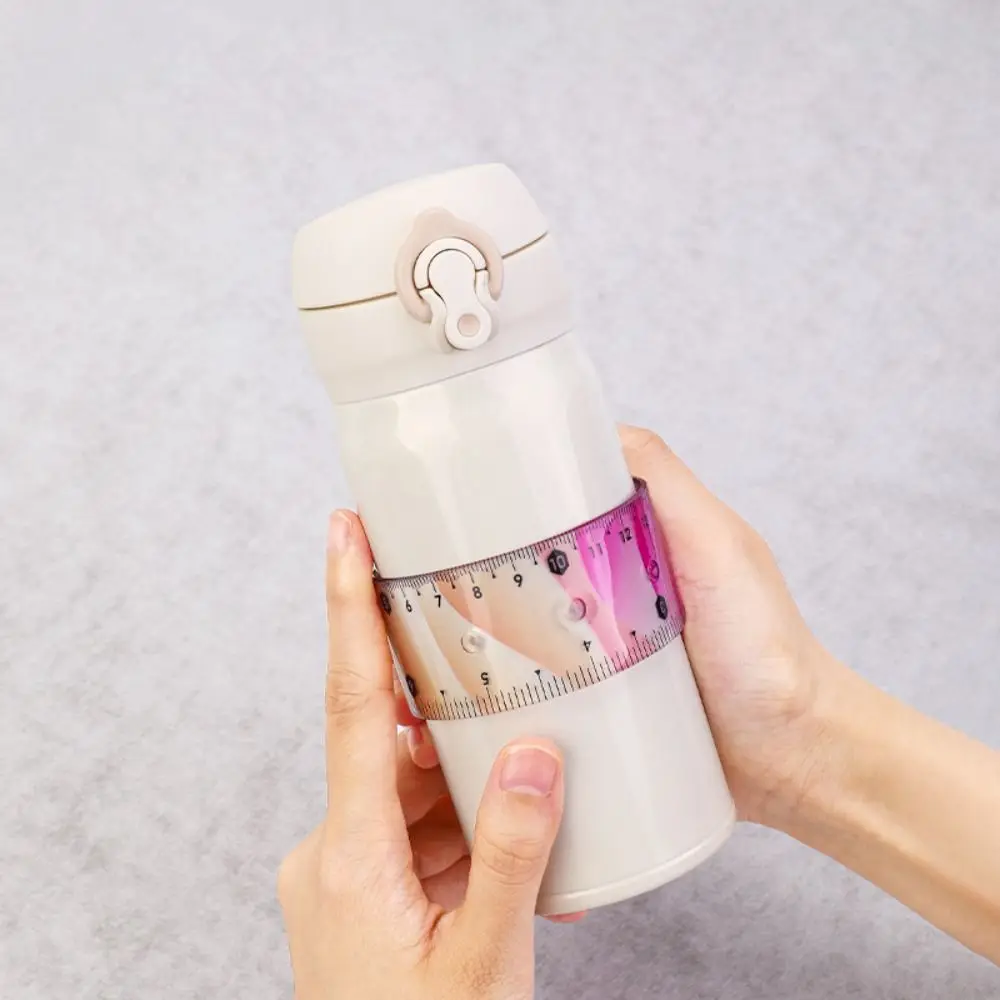 

Plastic Soft Ruler Set 20/30CM Freely Bendable Straight Ruler Flexible Drawing Measuring Tools Protractor Students Use