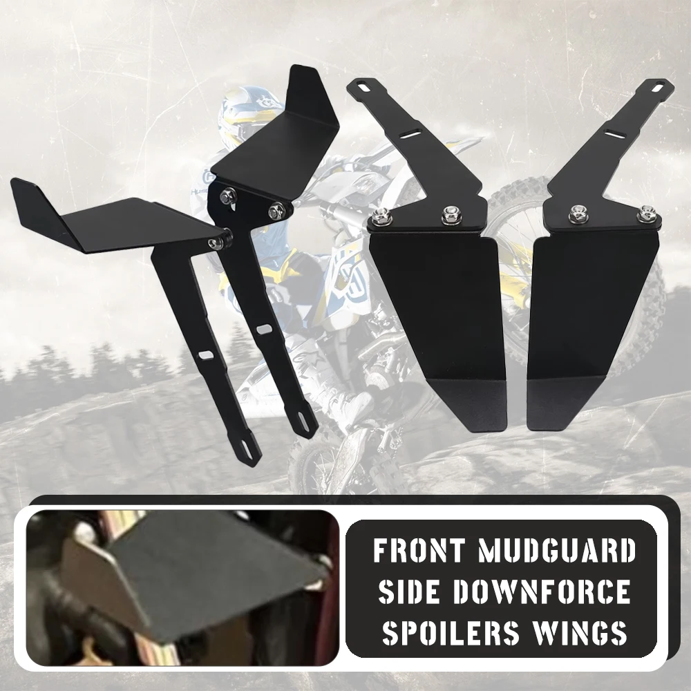 

Регулируемые передние брызговики для мотоцикла, боковые спойлеры с прижимной силой, крылья для KTM 1290 Super Duke R RR Evo 2018-2020 2021 2022 2023