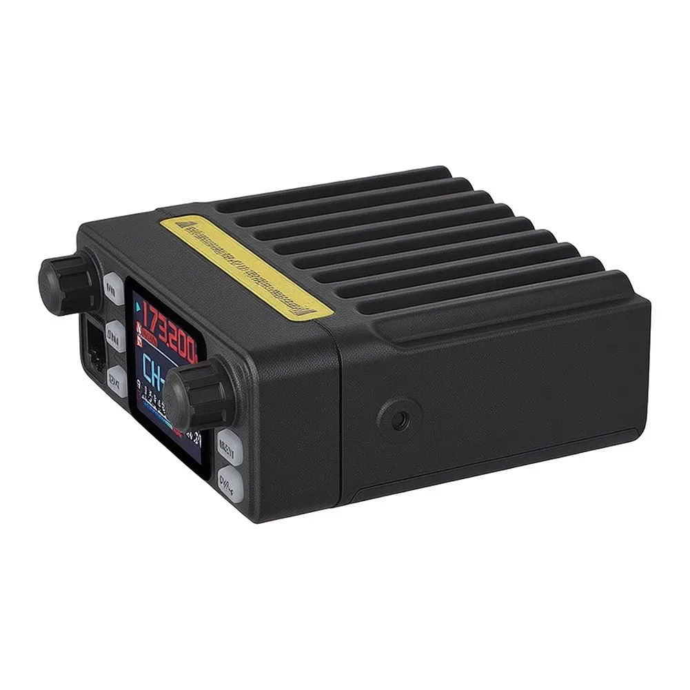 IC-980Pro Two-Way Radio Transceiver for Vehicle Mounting with VHF/UHF Dual Band Support and 1750Hz Burst Function