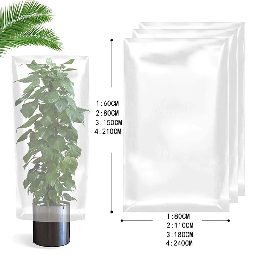 Cold Weather Protection Cold-proof Plastic Flower Pot Cover Easy Installation Lightweight And Flexible Multiple Winter Use