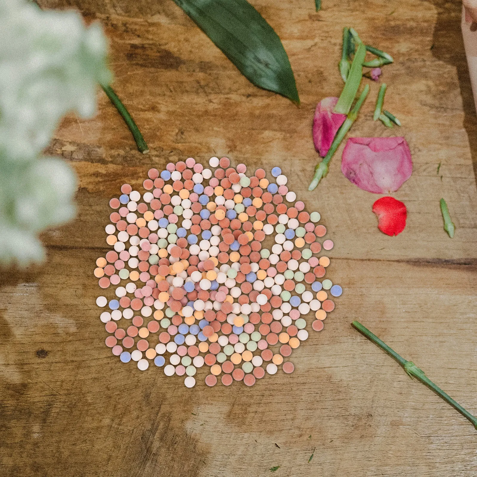 Colorful Ceramsite Pebbles Hydroponic Clay Balls Decorative Stones Succulent Planters Indoor Garden Soil Drainage Transplanting