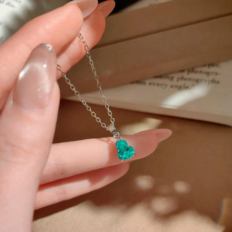 Modern Oriental Style Gourd Necklace Earrings High-Carbon Zircon Drop Necklace Gift New Jewelry Set For Women KOFSAC