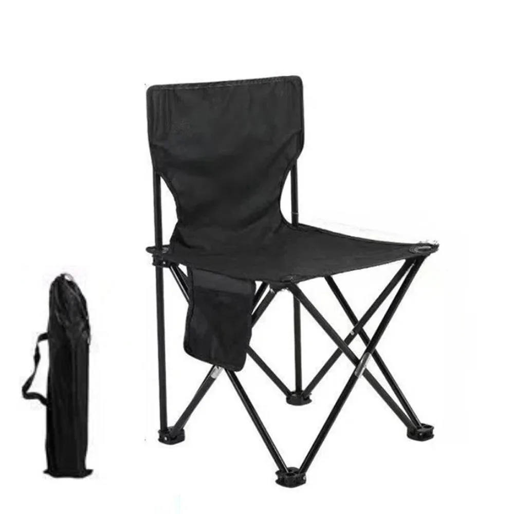 Camping Chair Outdoor Chair Folding Beach Chair Multifunctional Lazy Chair Easy Storage Fishing Chair Picnic Camping Equipment