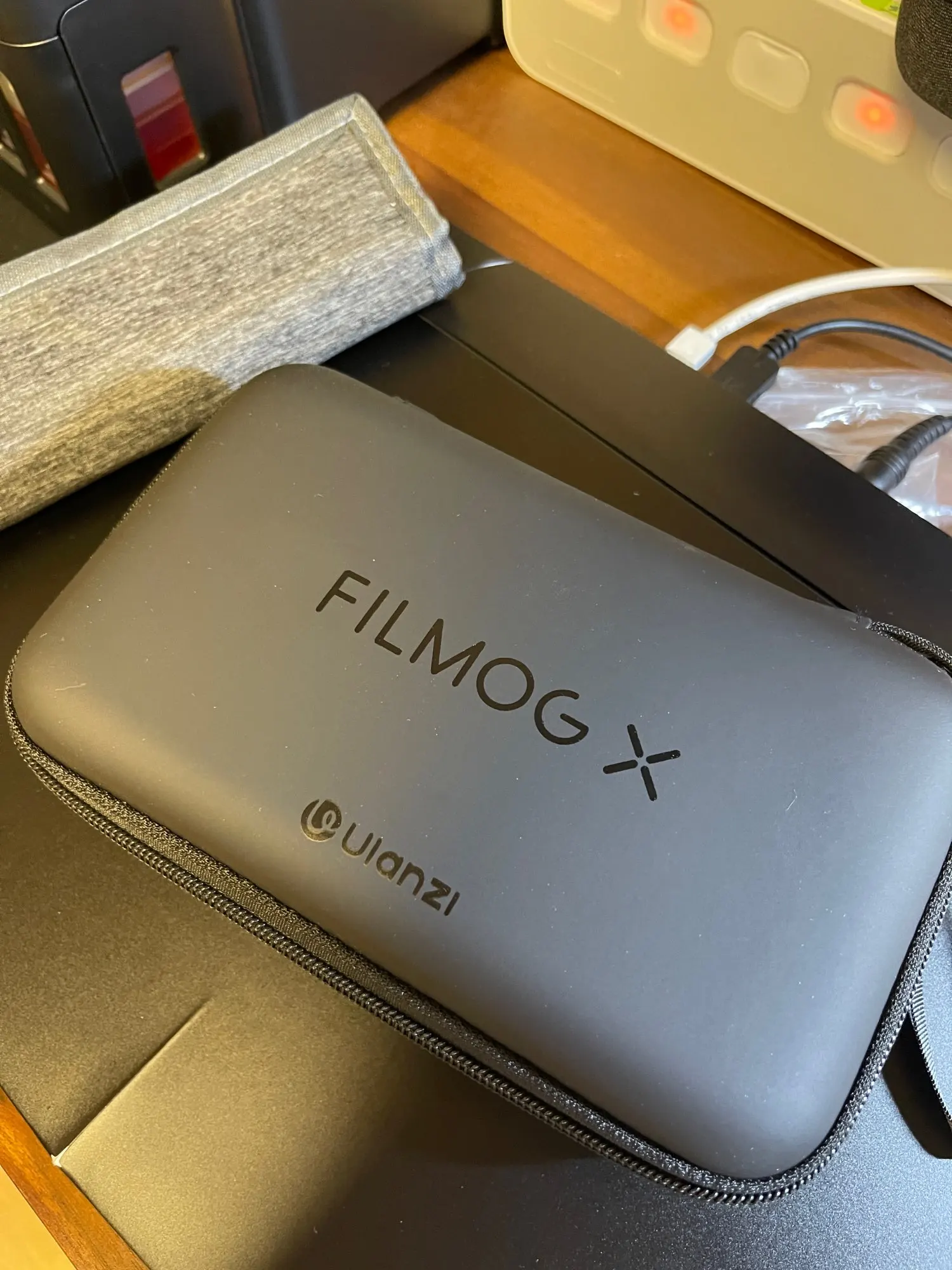 Customer photo for Scene Mist Portable Fog Machine – FILMOGX FM-02 — Gearfinch