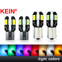 KEIN 1x W5W Led BA9S T10 Bulb 194 Interior WY5W T4W Reading 168 Door Dome Light Trunk Tail License Plate Parking Car Signal Lamp