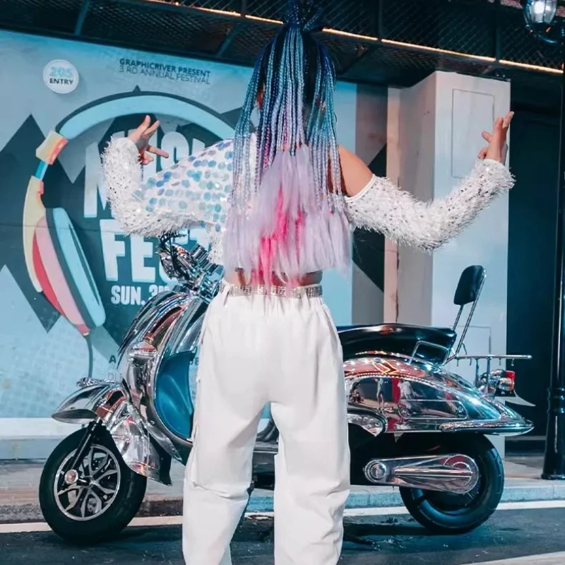 女の子ジャズダンススーツ女の子子供ストリートダンスヒップホップ衣装ティーンモデルキャットウォーク衣装ガールグループダンス衣装クール