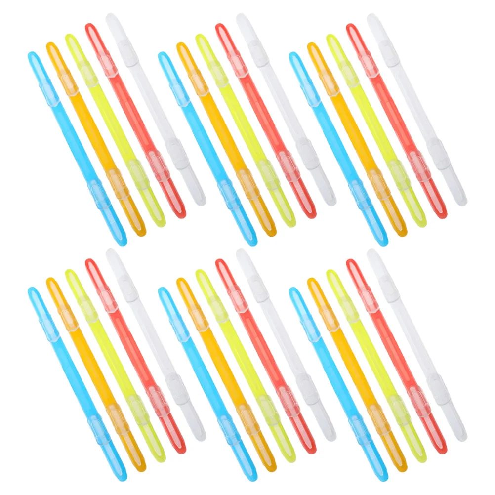 Clip para encuadernación de documentos, sujetadores de papel, tira de archivos, Clips de hojas sueltas, cierre de punzón de carpeta de plástico