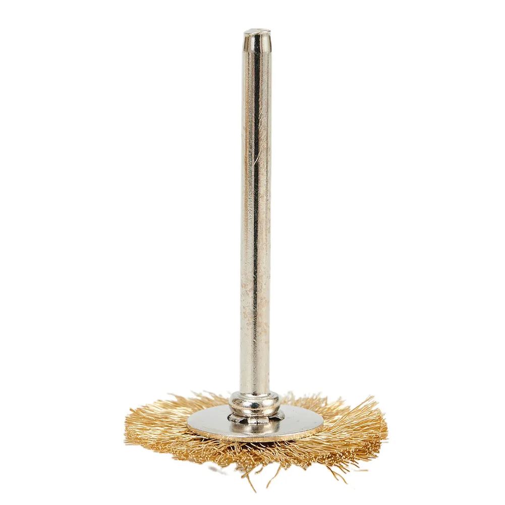 Щетка со стальной проволокой, абразивная Полировочная щетка для резьбы по латуни, сменная полировальная шлифовальная машина