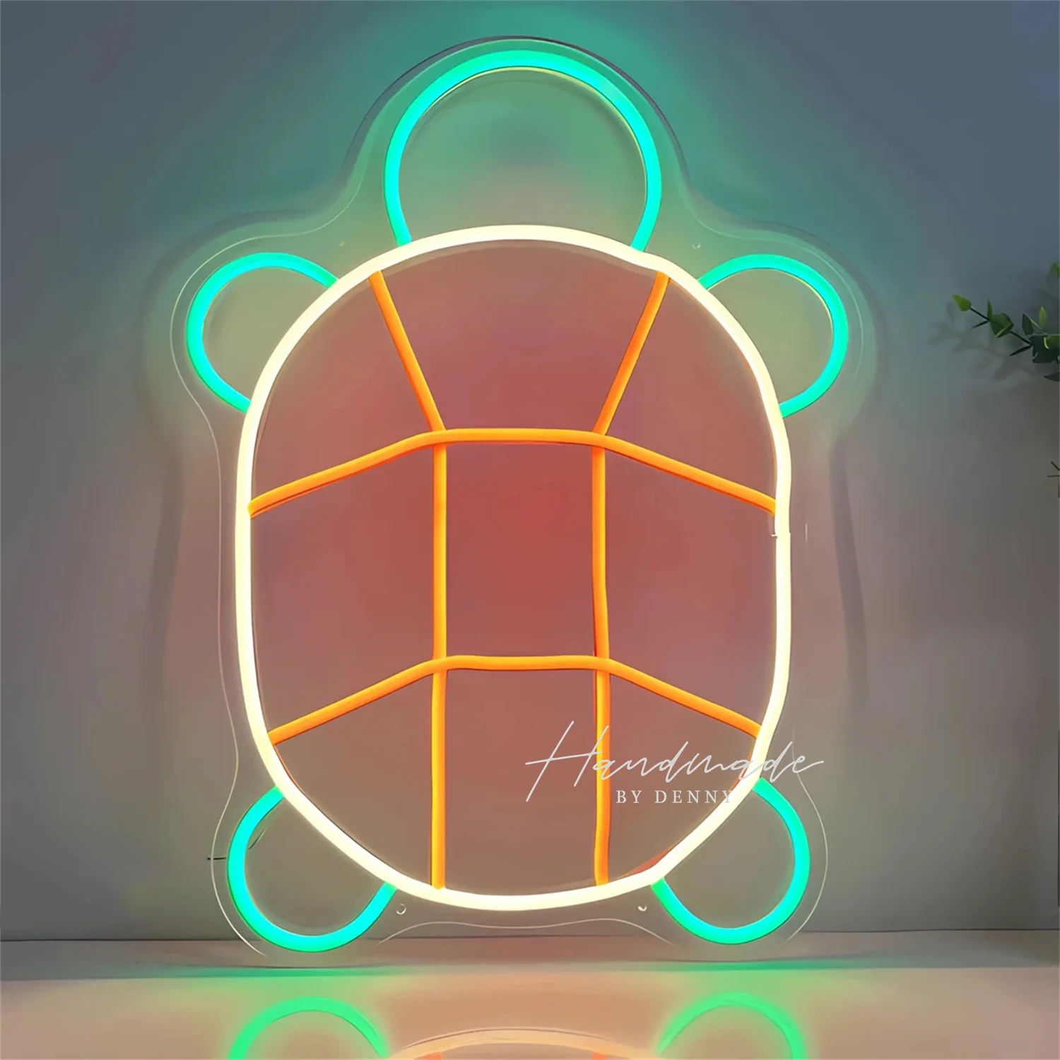 

Неоновая вывеска «Черепаха», светодиодный неоновый светильник с изображением морского животного, настенный декор для детской спальни, комнаты для мальчиков, игровой комнаты