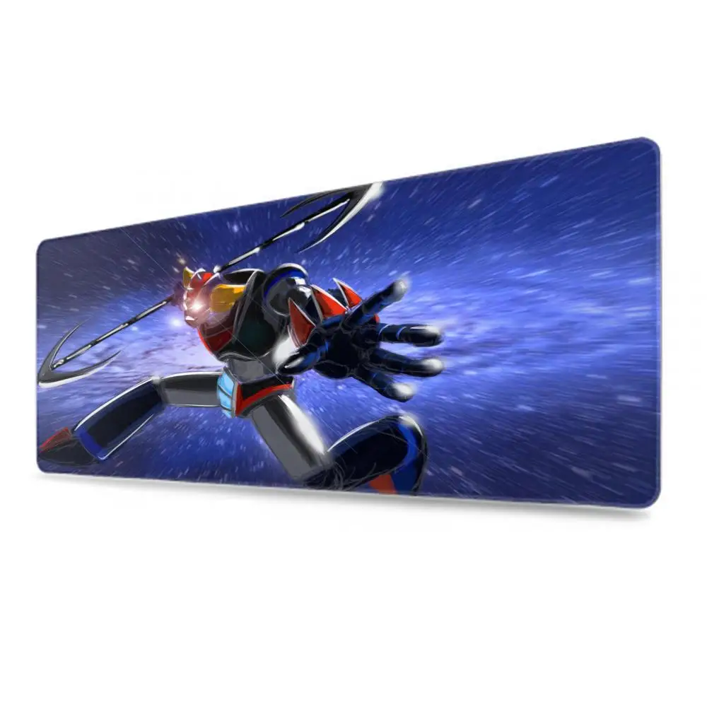 Grendizer And Actarus UFO Robot Keyboard Desk Mat Mousepad Goldorak Anime XL Gaming Printing Computer Mouse pad