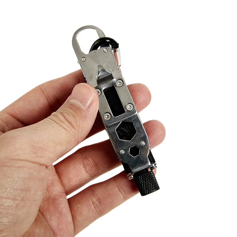 

Mini Multifunctional Keychain EDC Outdoor Portable Stainless Steel Pocket Tools