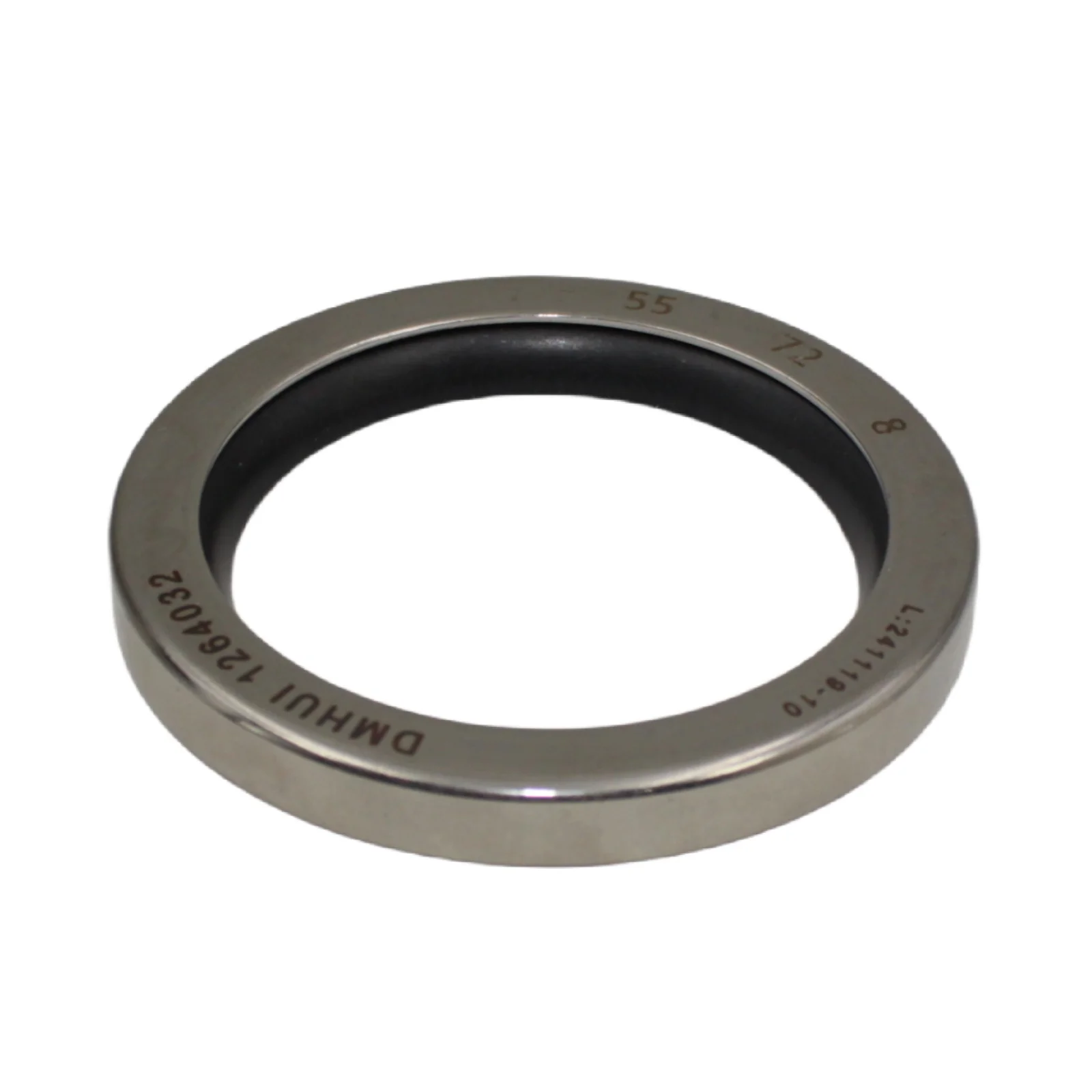 Sello de aceite 55x72x8 Sello de labio único Sello de aceite de acero inoxidable PTFE SS 55×72×8