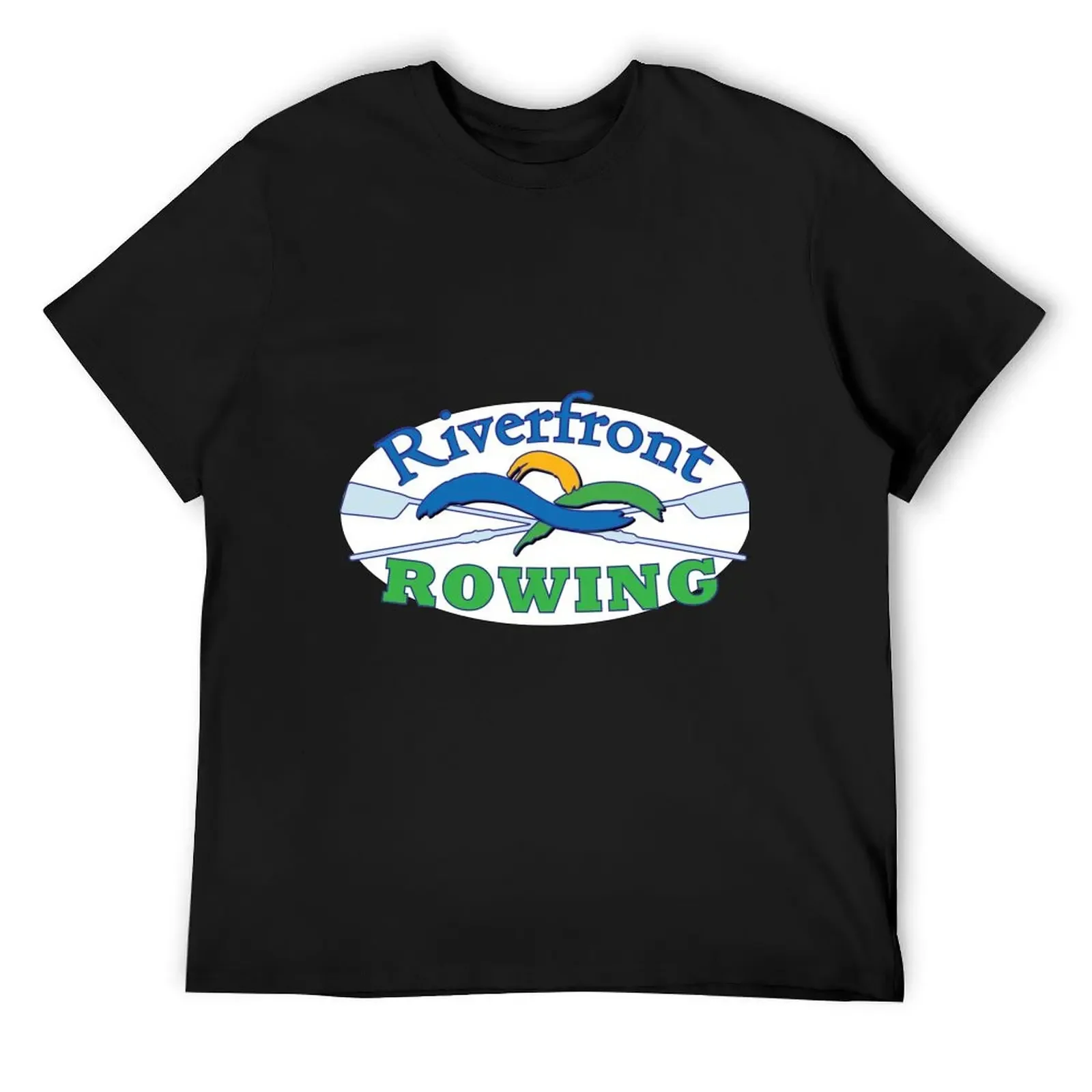 

Riverfront Rowing T-Shirt cute tops clothes vintage mens big and tall t shirts