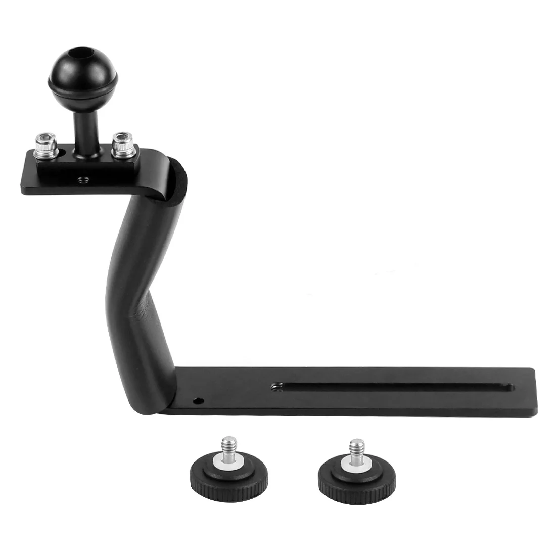 Tauchhalterung aus Aluminiumlegierung, Z-Typ, Einzelgriff mit Basisadapter für Gopro Unterwasserkamera, Fotogehäuse, Taschenlampe – Detail 21