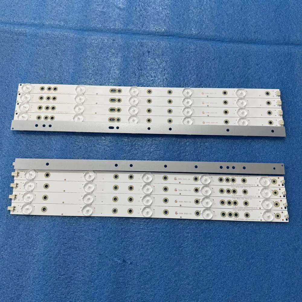 5 pz Striscia LED Per Panasonic TH-43LFE8E TH-43LFE8U SHARP LC-43LB371U LBM430P1001-AJ-3S 43PFT4131 43PFS5301 43PUF6061 43PUF6701