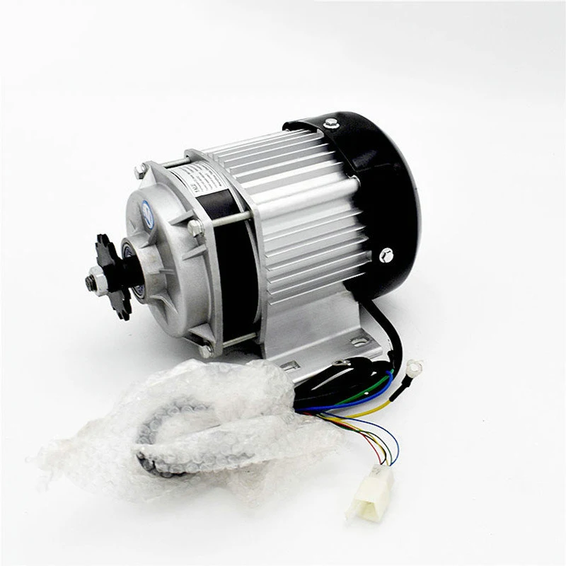 DC48V/60 فولت 350 واط 500 واط 600 واط 750 واط 1000 واط 450 دورة في الدقيقة المغناطيس الدائم تيار مستمر فرش محرك تروس دراجة ثلاثية العجلات الكهربائية/ملحقات ذاتية الصنع