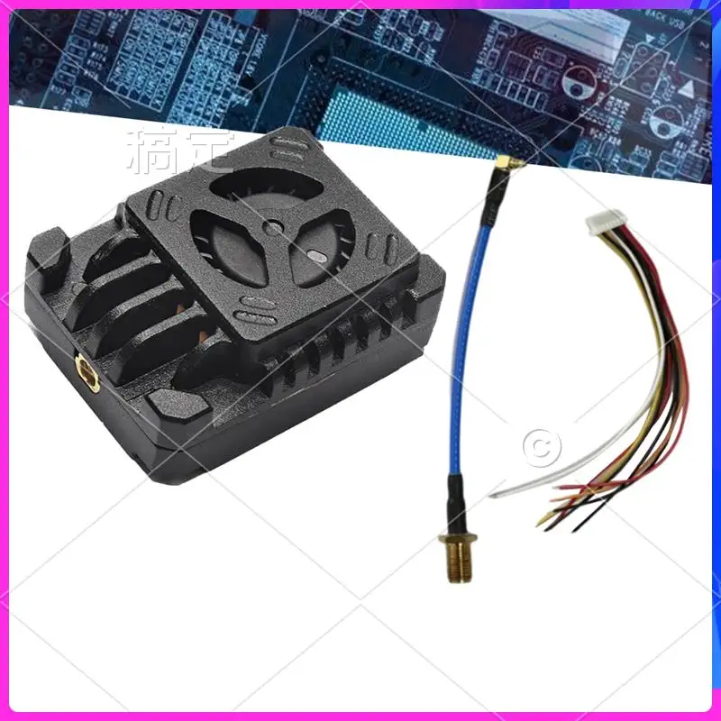 

AP-5.8G 3W FPV VTX High Power 96CH 10Km Long Distance FPV Video Transmitter For FPV Long Range RC Drone