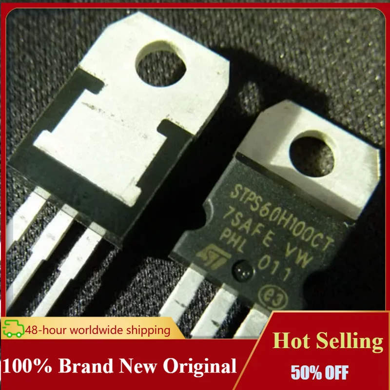 10-100PCS STPS60H100CT TO-220AB-3 Original Genuine Goods in Stock Hot Selling