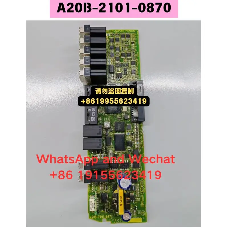 Used OEM disassembled parts A20B-2101-0870 Control board Functional test OK