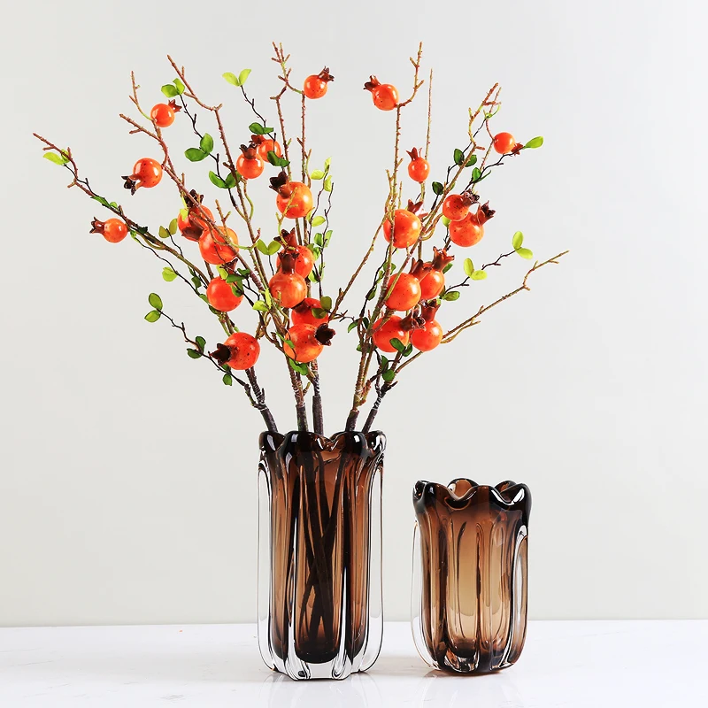 Small-sized furniture, living room, bedroom modern simple living room dining table model room flower ware decorative art
