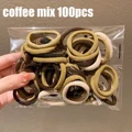 C236-coffee 100pcs