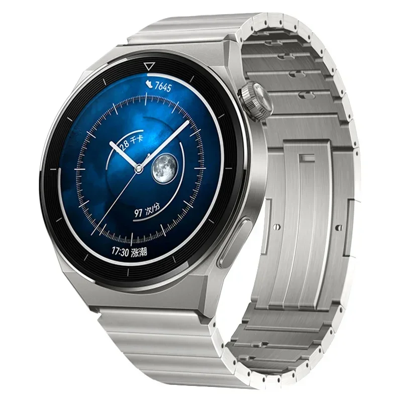 

Титановый ремешок 22 мм для Huawei Watch 3 4 GT2 Pro 2e 4/3/2/Stratos, легкий браслет Samsung Watch 3/Gear S3 Band