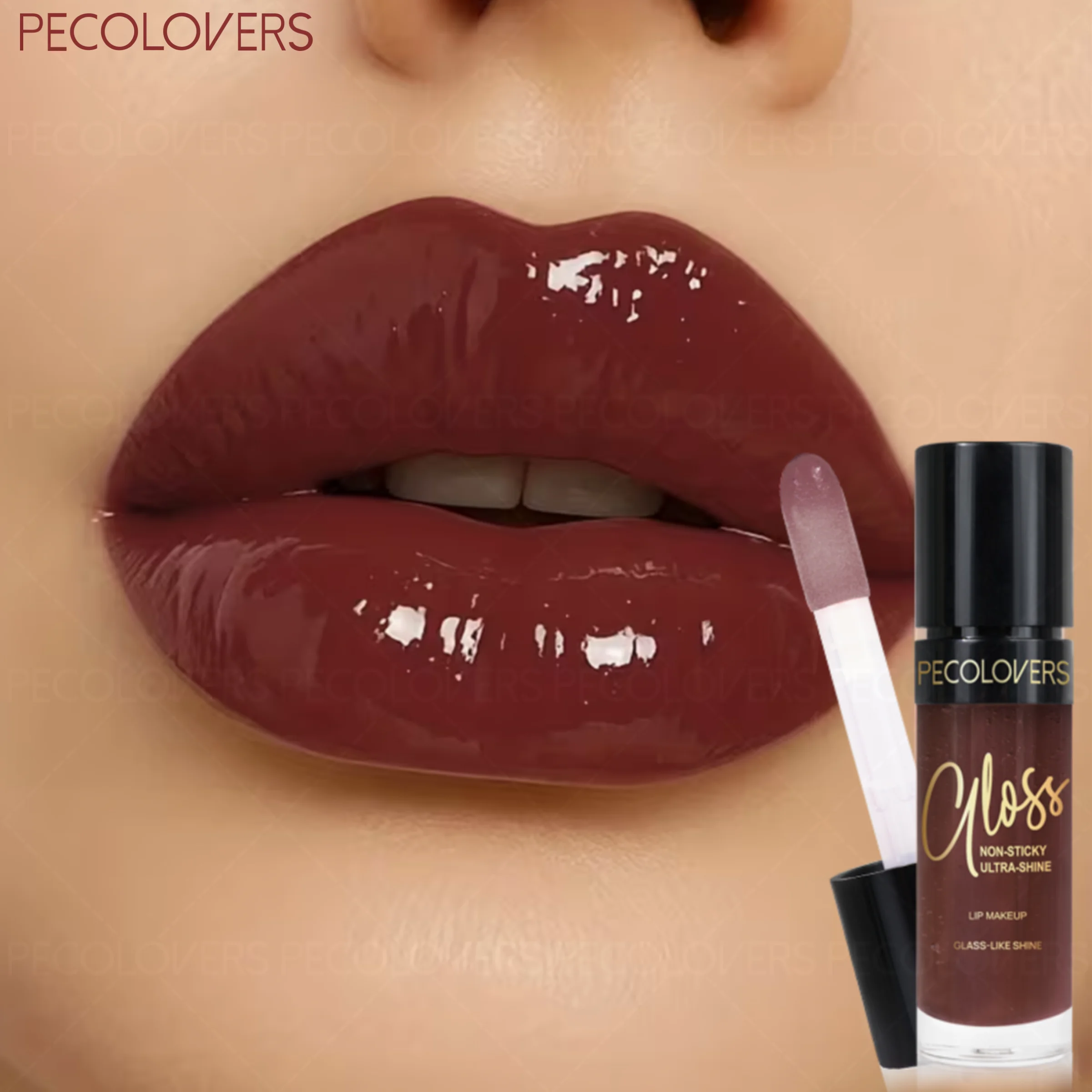 Moisturizing Colorful Lip Oil Lip Gloss, Shiny Lip Glaze Lip Gloss, Hydrating and Light Texture, Water Gloss Natural Finish
