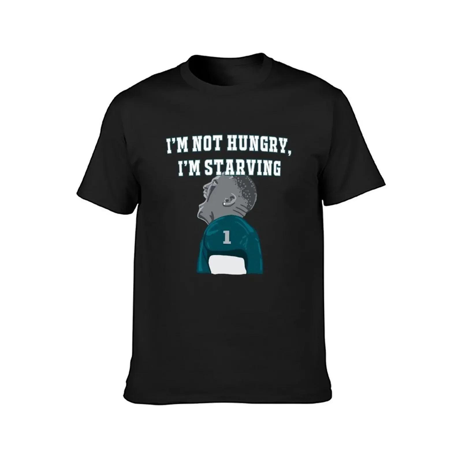 Jalen Hurts “I’m Starving” T-Shirt cute tops oversized graphic tee plus size clothes mens tall t shirts