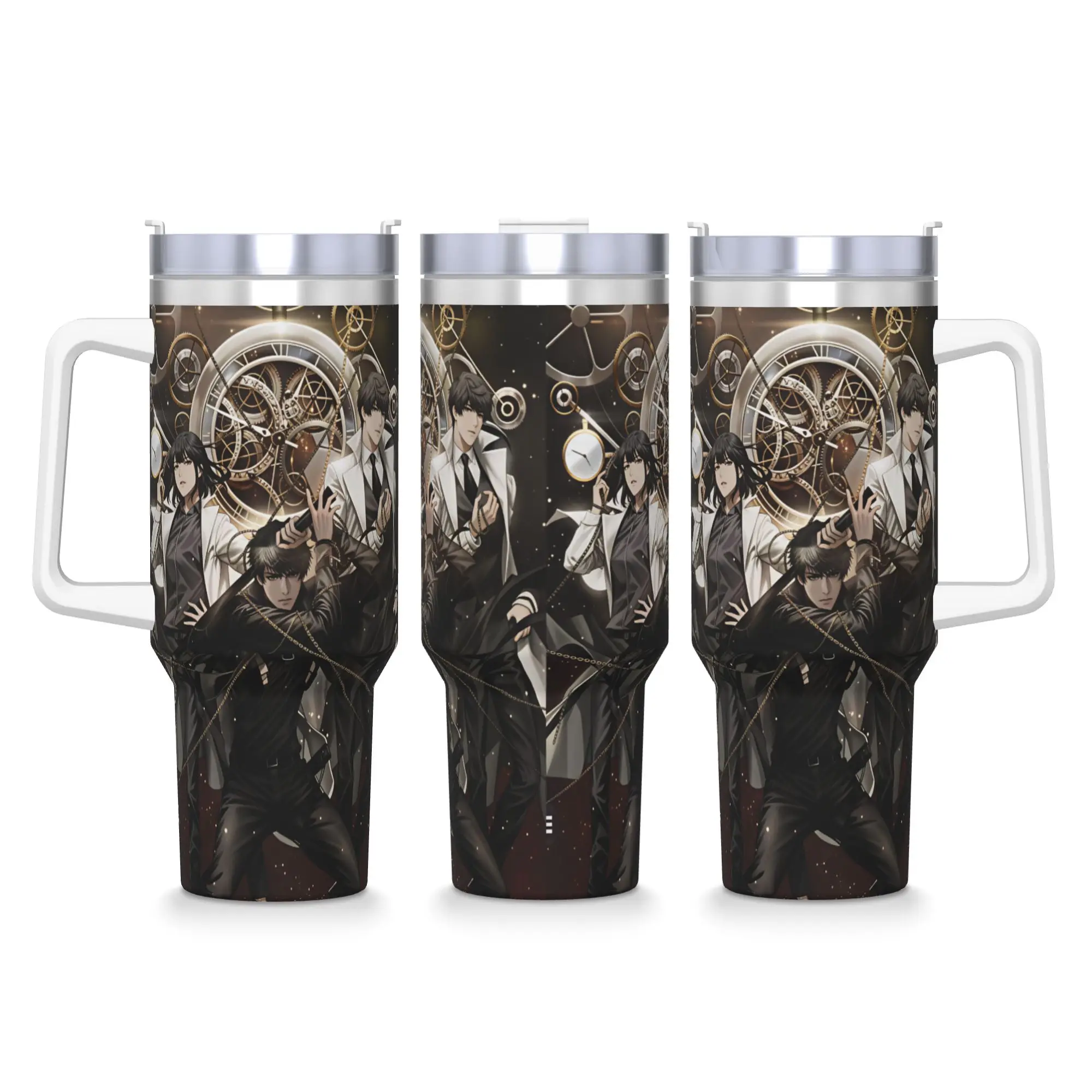 Omniscient Readers Viewpoint Tumbler  Hot Drinks Water Bottle Keep Heat Stainless Steel Coffee Mug Design Driving Car Mugs
