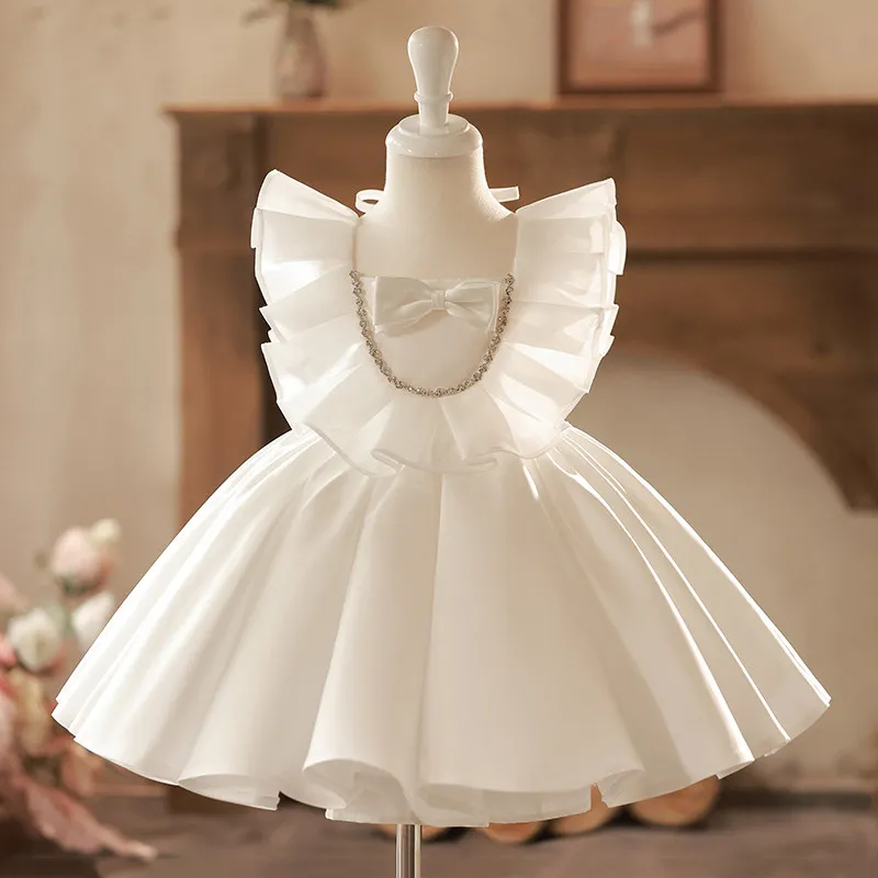 

Kids Formal Princess Dress Costume Piano Host Gown Children Girls Girl Wedding Birthday OutfitCompetition Performance Flower