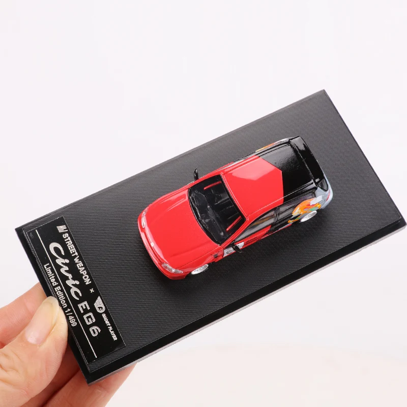 STREET WEAPON 1/64 CIVIC EG6 Alloy Model Car Limited Edition 499