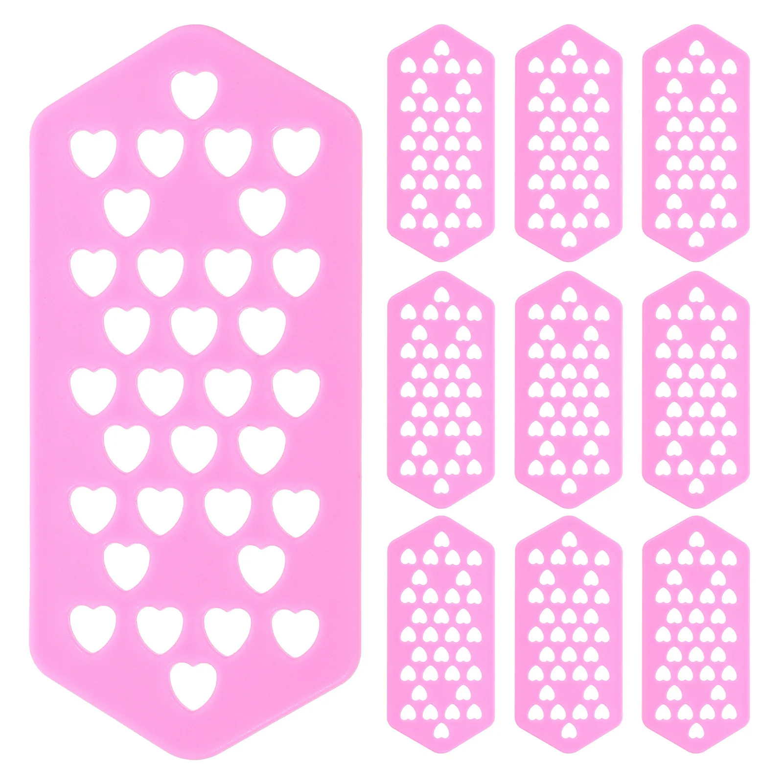 

10Pcs Hair Perm Rollers Plastic Flexible Perm Kit for Women Curl Rollers for Styling Curlers Portable