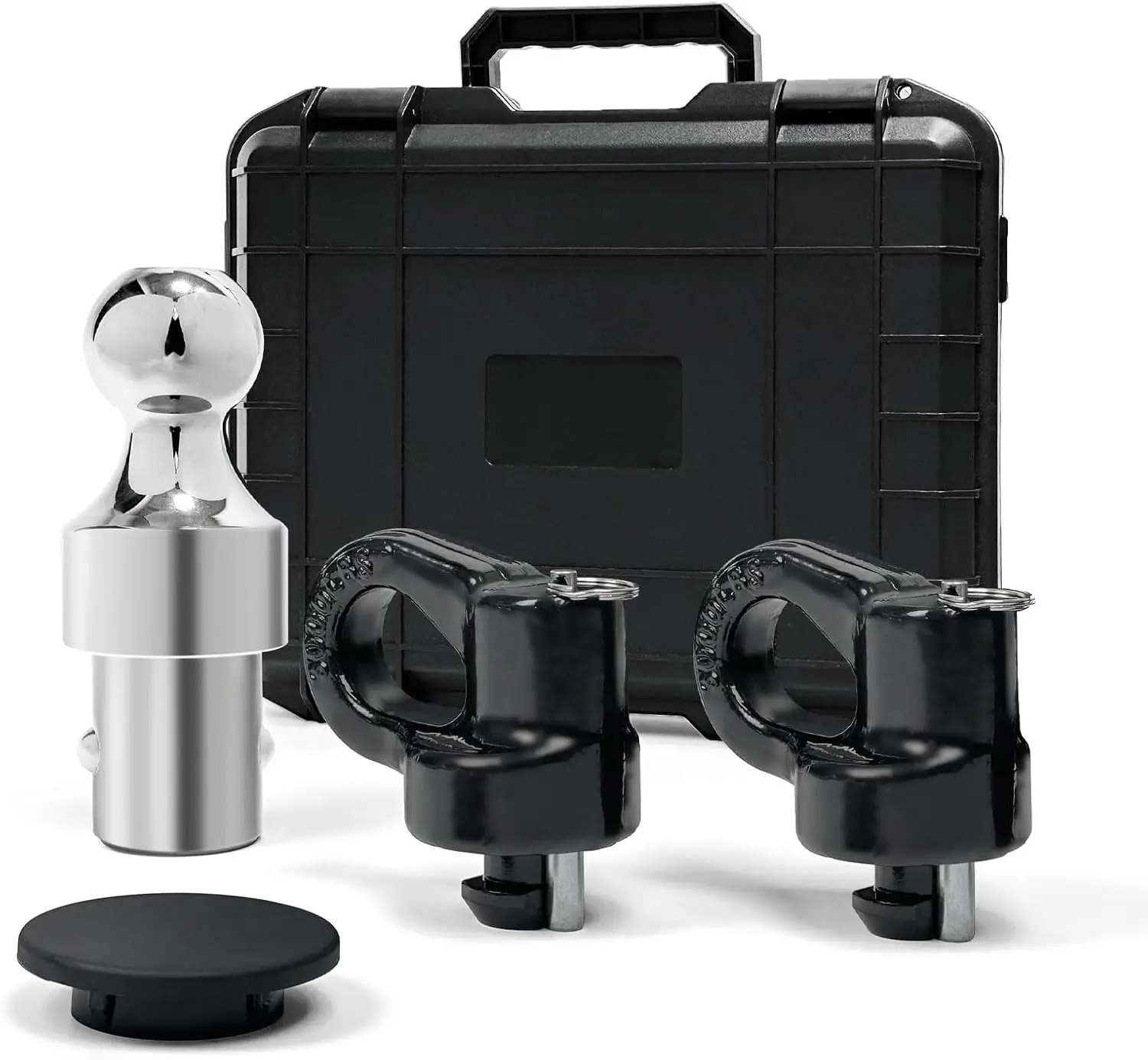 Kit de boules d'attelage à col de cygne 60692, boule GTW 2-5/16 "38,000 lb pour Ford F250/350/450,2016-2024 Chevrolet Silverado 2013-2024