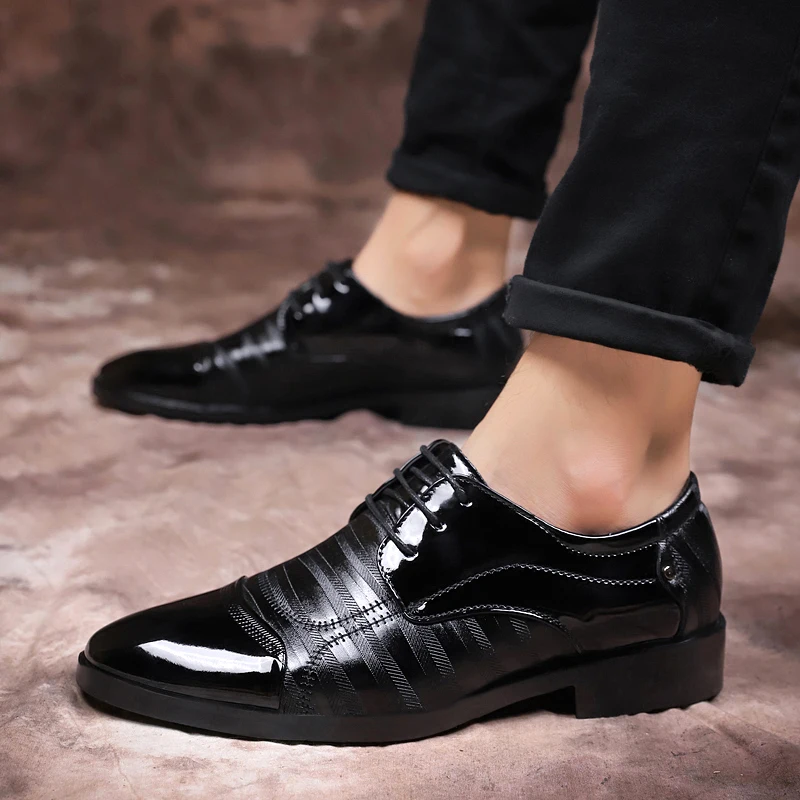 Mocasines De Cuero Para Hombre, Talla Grande, Informales Y Formales Para Negocios Y Banquetes_voghion.com