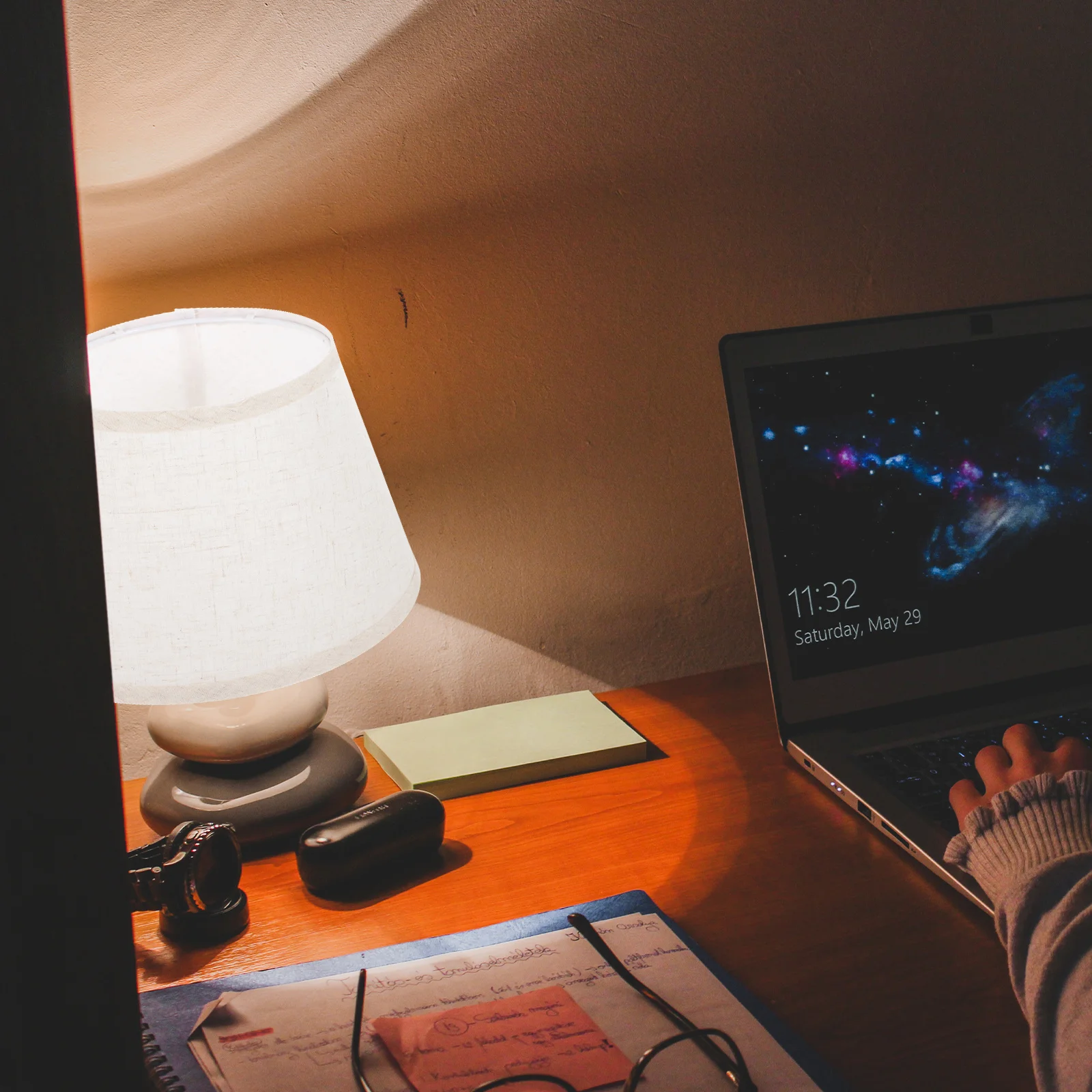 

Barrel Lamp Shades Cloth Lampshade for Ceiling Fixture E27 Base Easy Install Light Shade Cover for Living Room Bedroom