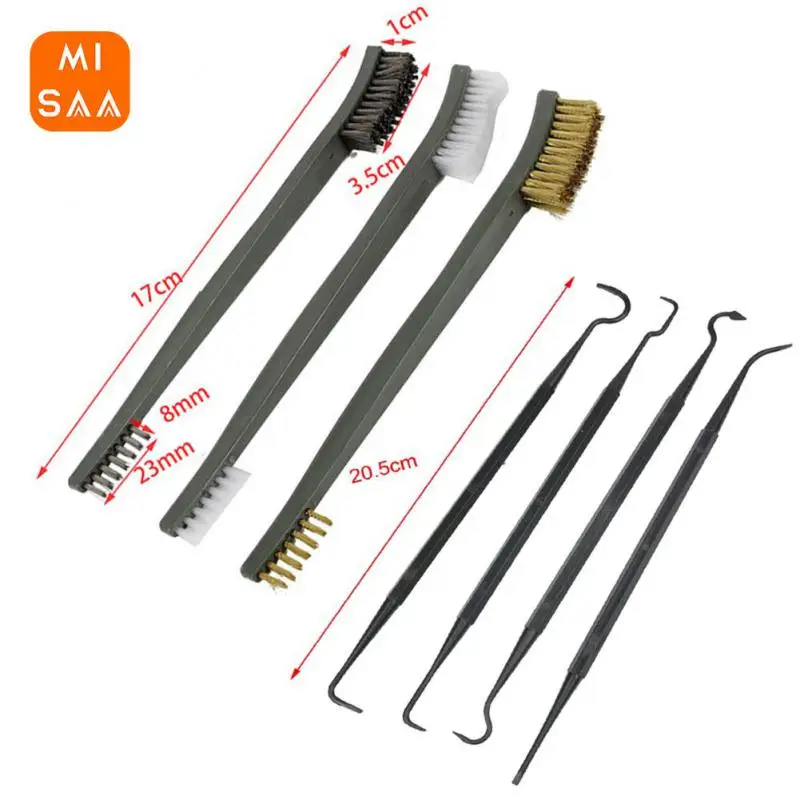 Cleaning Brush Double Multi-role Steel Wire Cleaning Tool Cleaning Kit Scaling Be In Common Use Brush Wire Brush